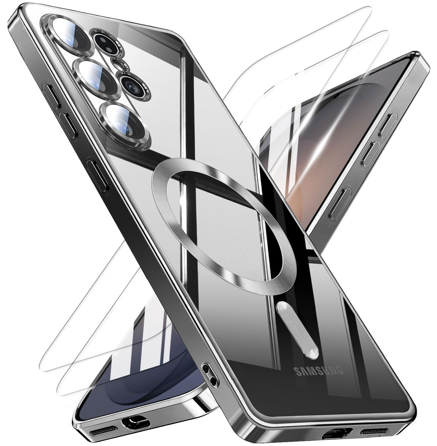 Amazon.com: Magnetic for Samsung Galaxy S26 Ultra Case with 2X