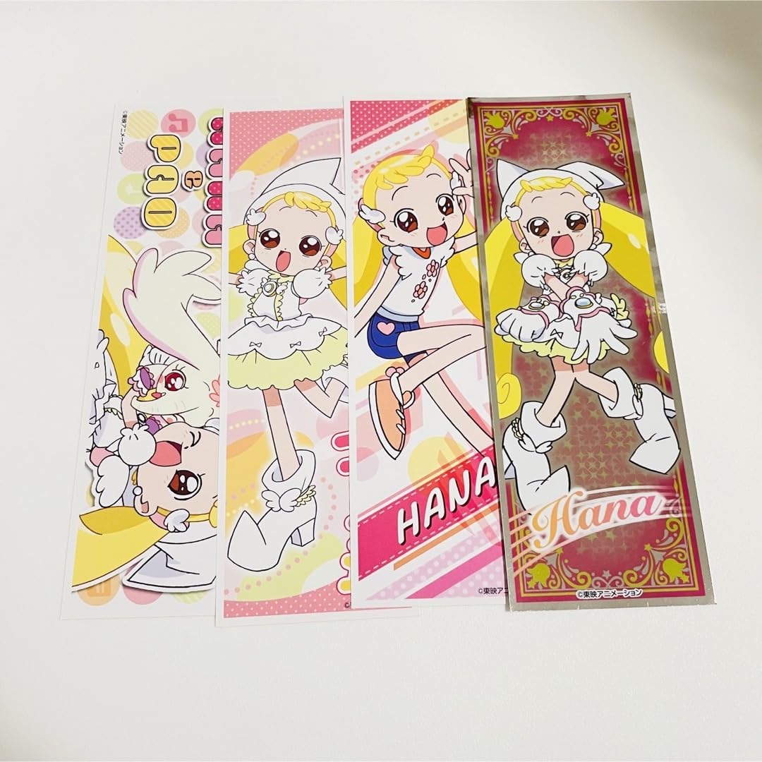 Amazon.co.jp: おジャ魔女どれみ ロングステッカー ハナちゃん 4種 4枚