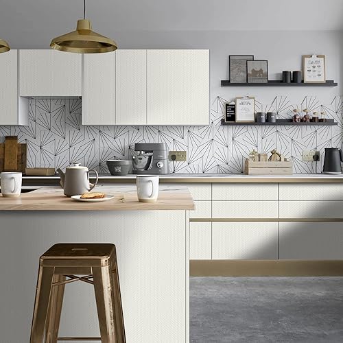 Miniatura 6 de Papel tapiz autoadhesivo de 15.7 x 78.7 pulgadas, papel adhesivo autoadhesivo de color sólido, papel tapiz extraíble para armarios y encimeras