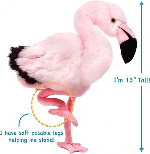 Miniatura 3 de Fay The Flamingo - Peluche de 13 pulgadas