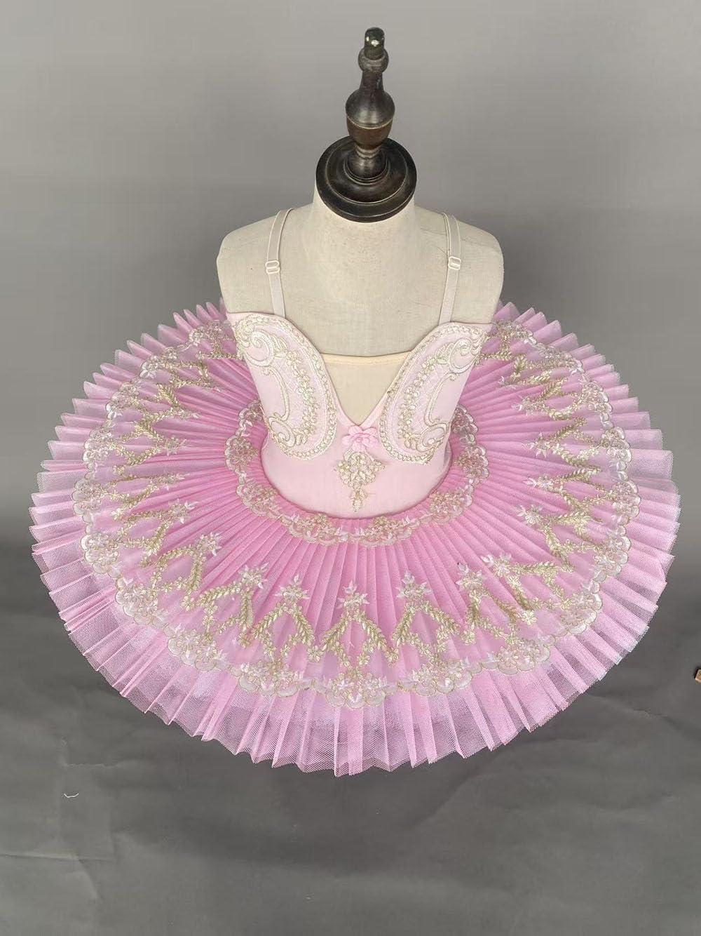 Tutú de Ballet Profesional para niñas, Plato de panqueques, tutú de Bailarina, Vestido de Fiesta, Disfraz de competición de Danza de Ballet para niñas