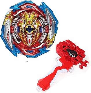 mlywd Bey Battling Tops Burst SuperKing, Bey Blade Launcher and Grip Battle Game Set Right Spin DB Layer System Gyro Toys Set Gifts for Kids Children Boys, B-173-01
