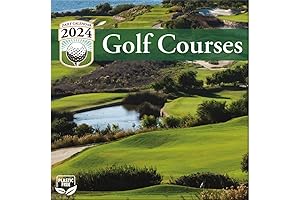 TURNER PHOTOGRAPHIC™ Golf Courses Box Wall Calendar for 2024