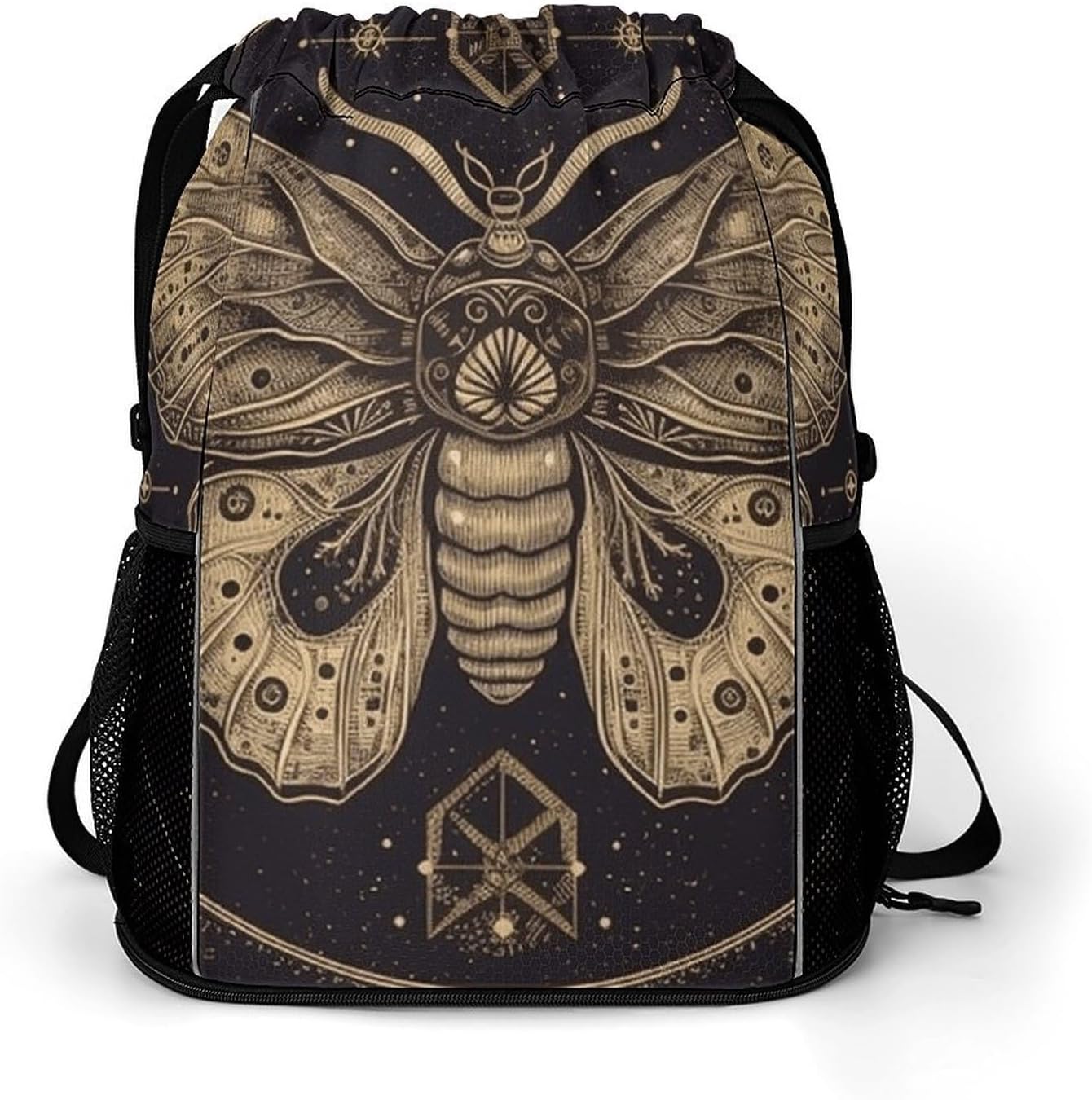 Fitness Drawstring Backpack Waterproof Gym Bag Moth Lightweight Dry And Wet Separation Swim Bag
