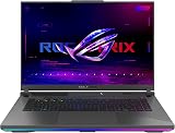 ASUS ROG Strix G16 G614FM Ordinateur portable | 16" WUXGA 165 Hz/3ms 16:9 IPS Display | AMD Ryzen 9 9955HX | 16 Go de RAM | SSD 1 To | NVIDIA RTX 5060 | Win11 Home | QWERTZ | Eclipse Grey | 3 mois - 2