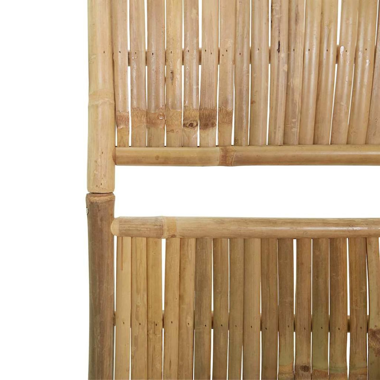 Biombo de bambú de 3 piezas, 120 x 180 cm, biombo de privacidad para salón, dormitorio y oficina, diseño tropical, plegable y ahorra espacio