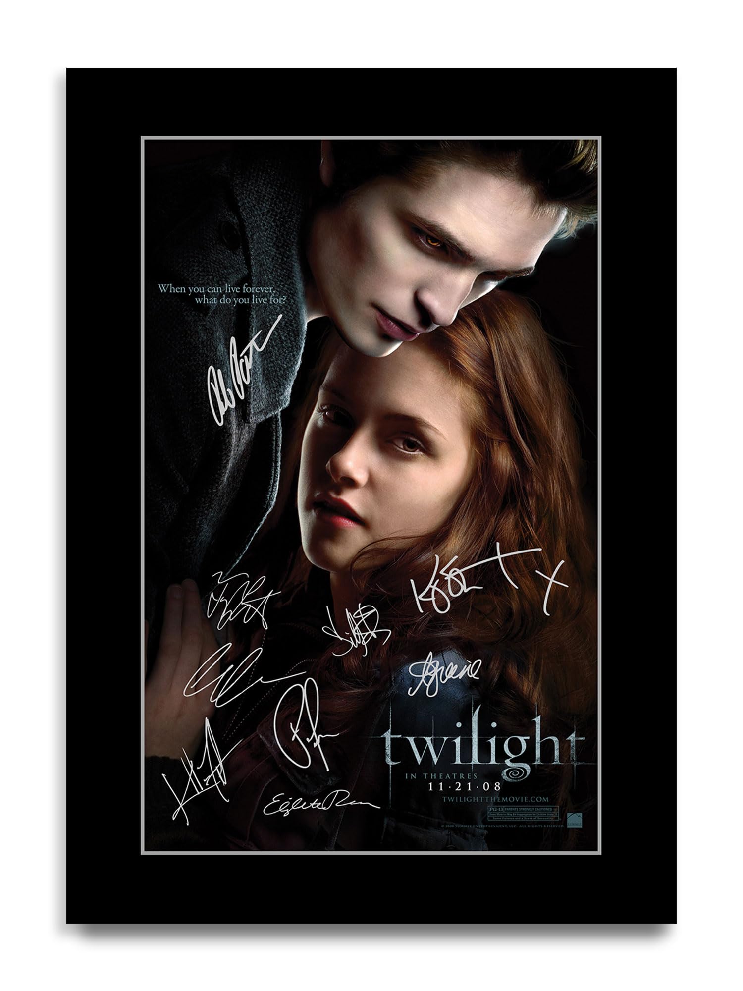 HWC Trading Twilight Gifts Printed Poster Signed Autograph Picture for Movie Memorabilia Fans (ID-004118) - A4 Print Only