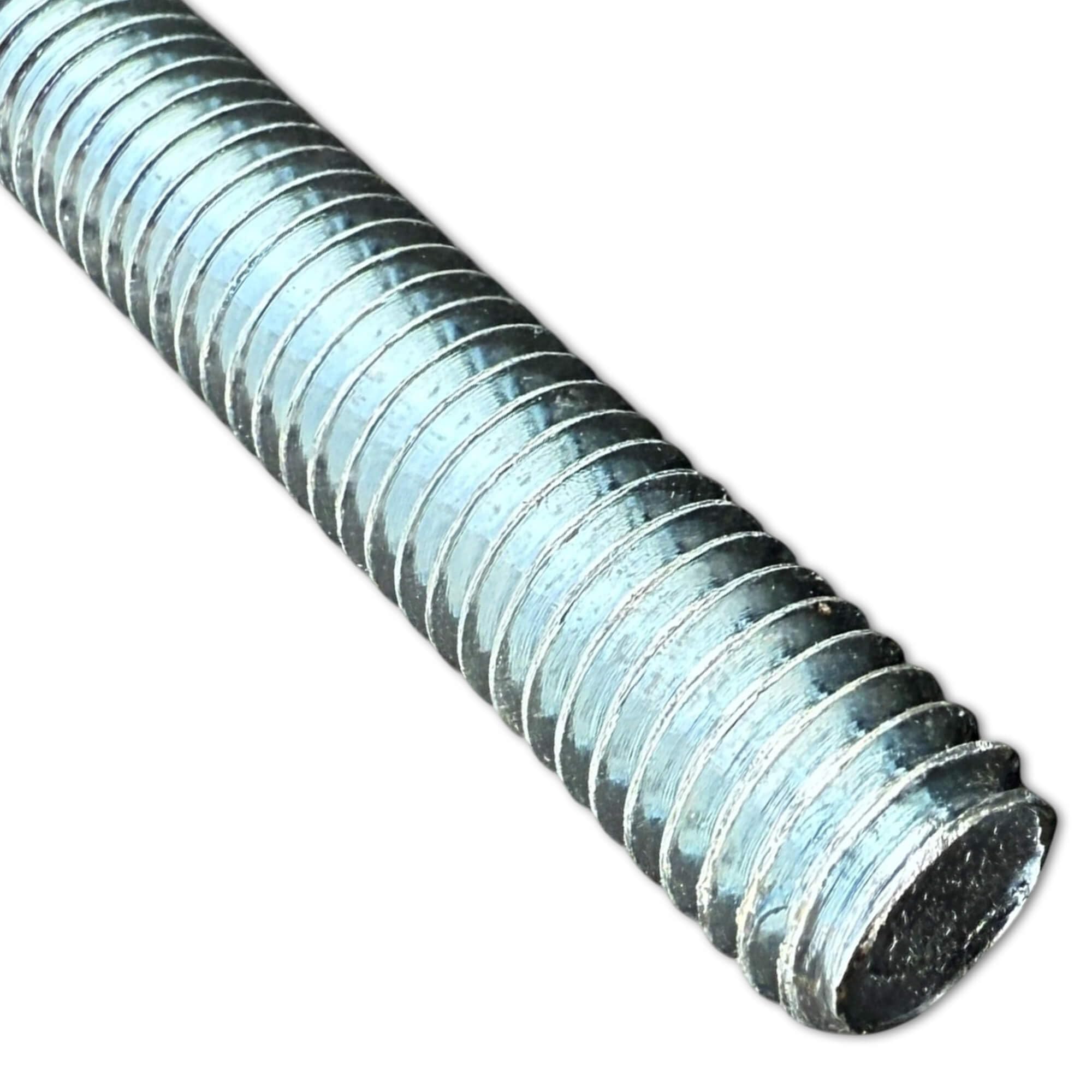 Sandbaggy 3/8" Threaded Rod - Galvanized (Zinc Plated) (10, Silver, 3/8 inch x 3 ft)