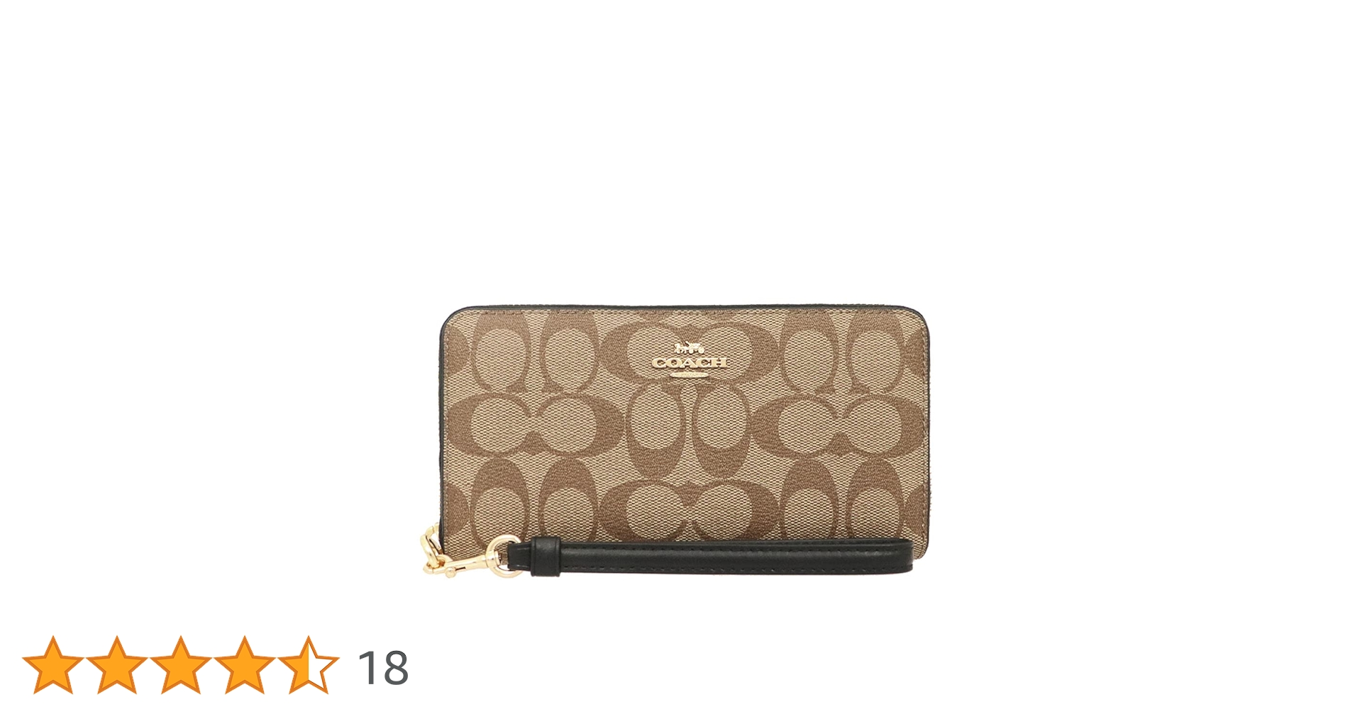 Amazon.co.jp: [コーチ] 財布(長財布) FC4452 C4452 カーキ