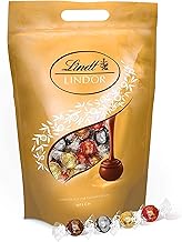 Lindt Chocolate, 2 kg bag, Lindor, balls, chocolate gift, bulk pack, chocolate gift, contains: milk, white, 60% and hazelnut