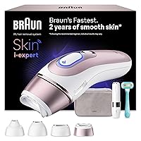 Braun Skin I·Expert Epilatore Luce Pulsata Smart, Epilazione Laser Peli Donna A Casa