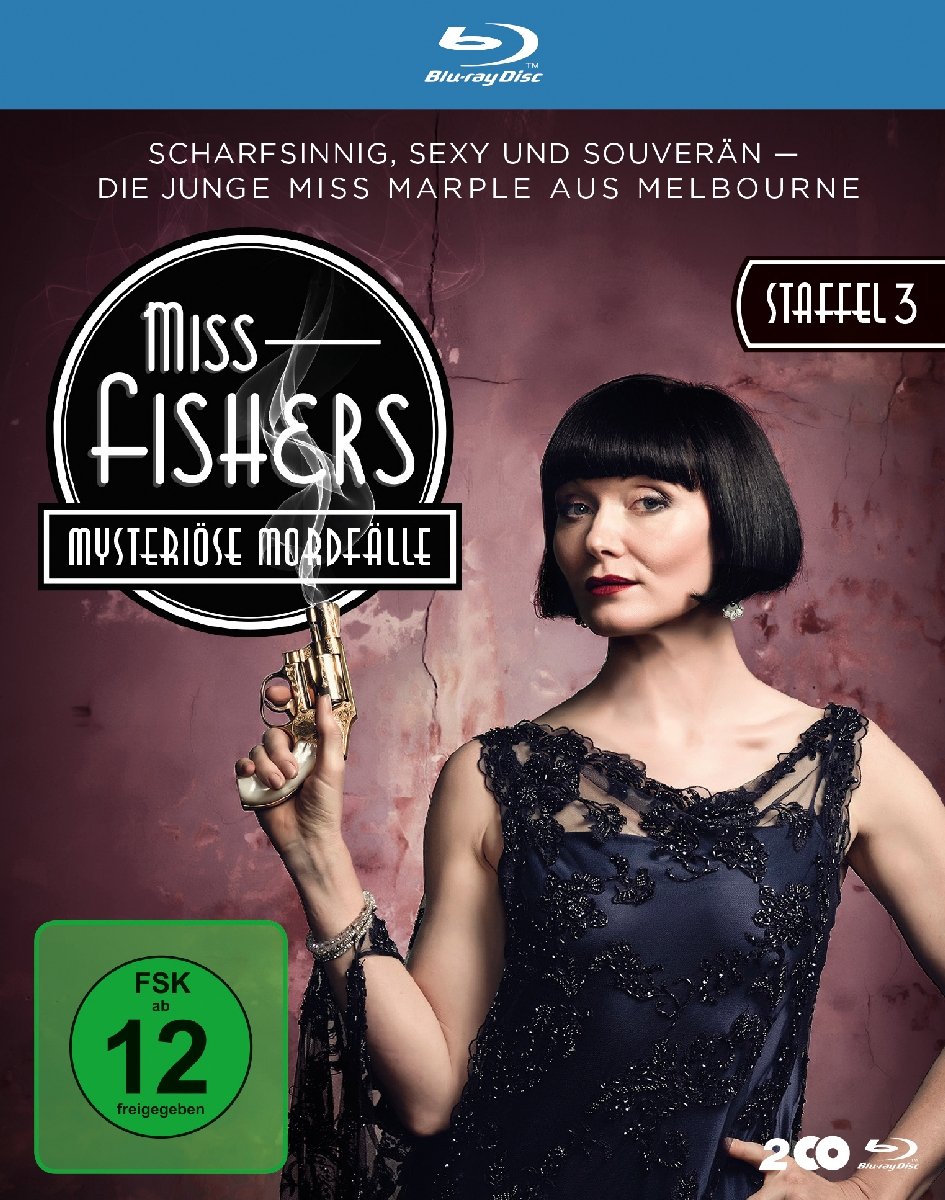 Miss Fishers mysteriöse Mordfälle Staffel 3 en Blu-ray serie de televisión alemana de colección