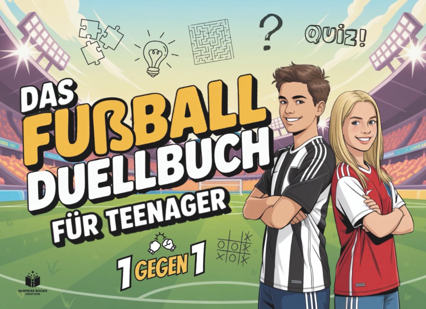 Das Fußball Duellbuch für Teenager: 48 spannende 1 gegen 1 Battles (Duellbücher)