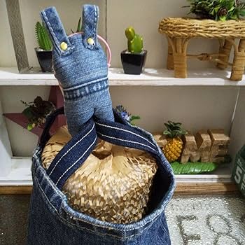 Amazon.co.jp: Z6.78デニムリメイク 2点セット 布バスケット