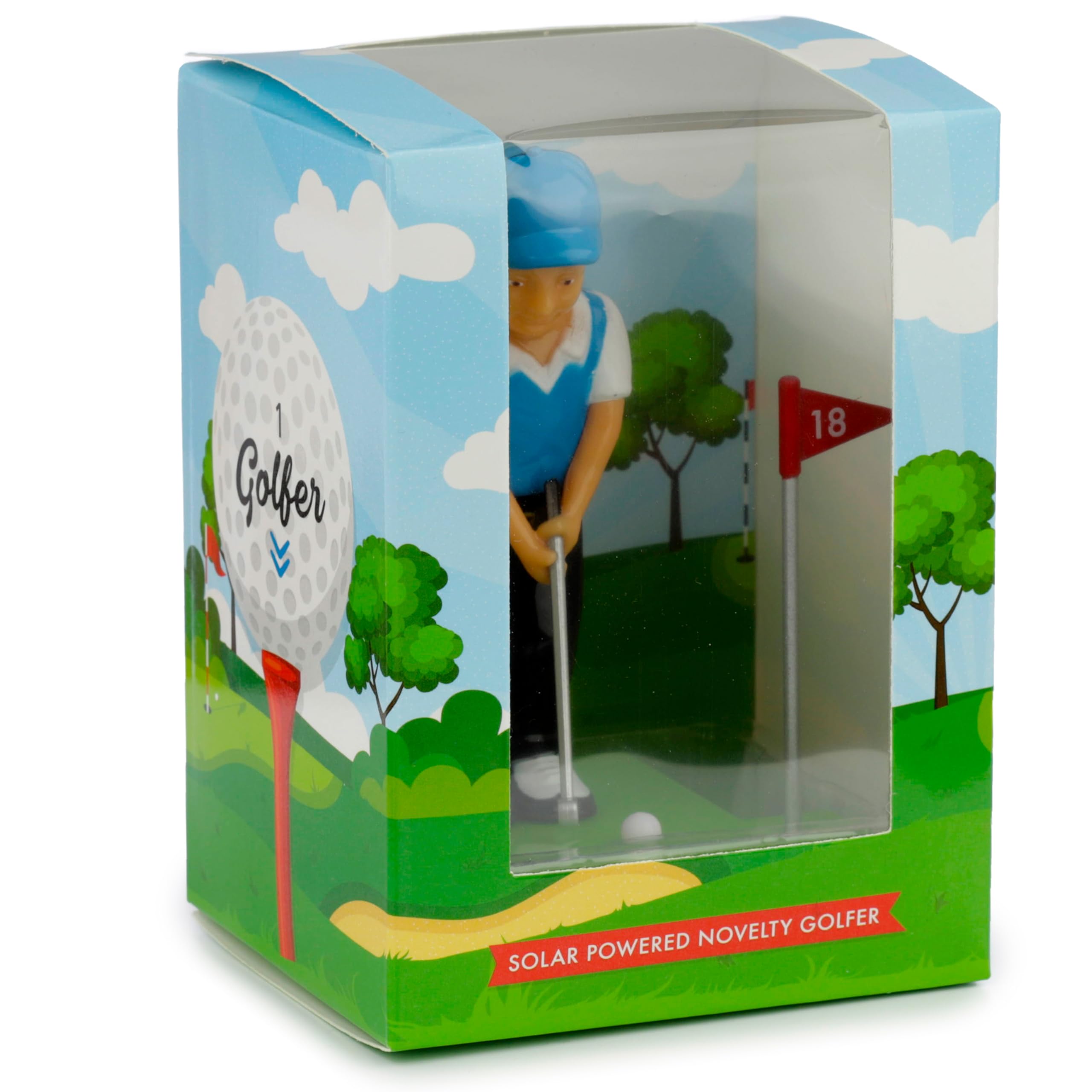 Image secondaire de Puckator Figurine Solaire - Joueur de Golf