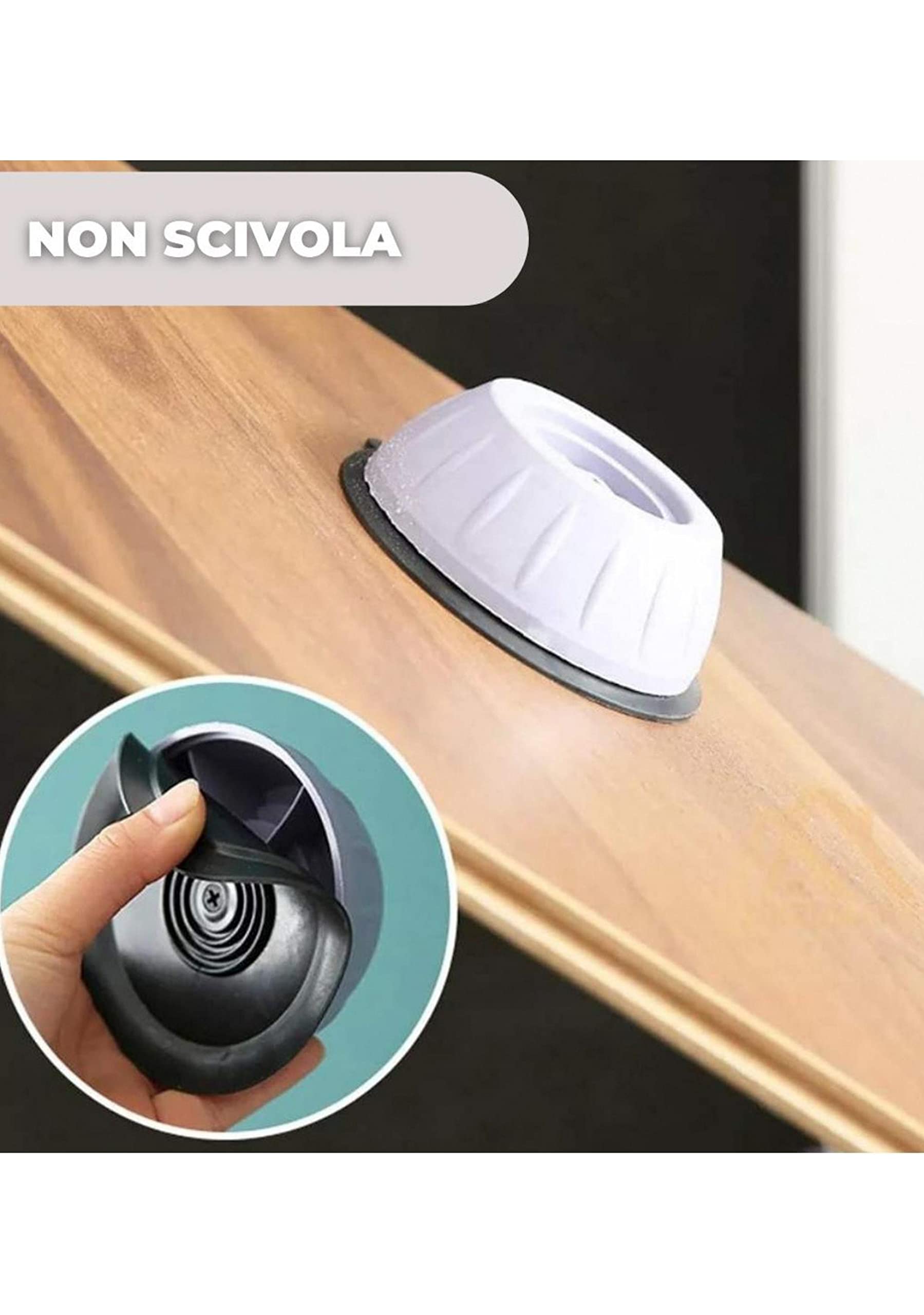 Washing Machine Feet Anti Vibration Pad Shock Absorber Inflatable - Foto 2