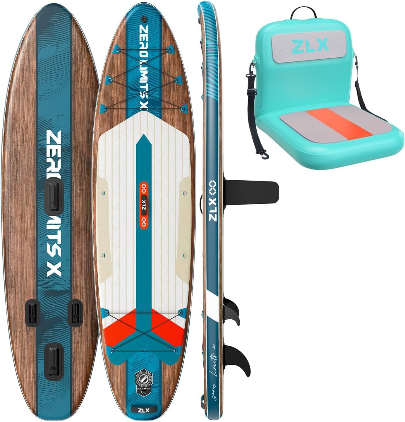 ZLX 10'6" Paddle Board & Paddle Board Seat