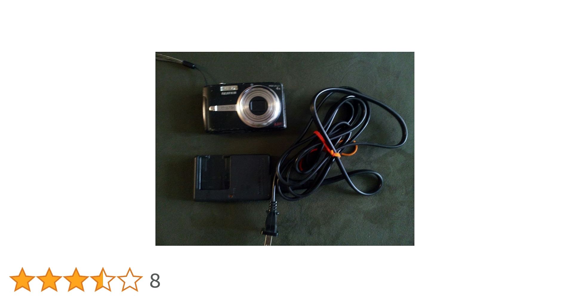 Fujifilm FinePix F480 8.2 MP 1/2.5 Inch CCD 3264 x 2448