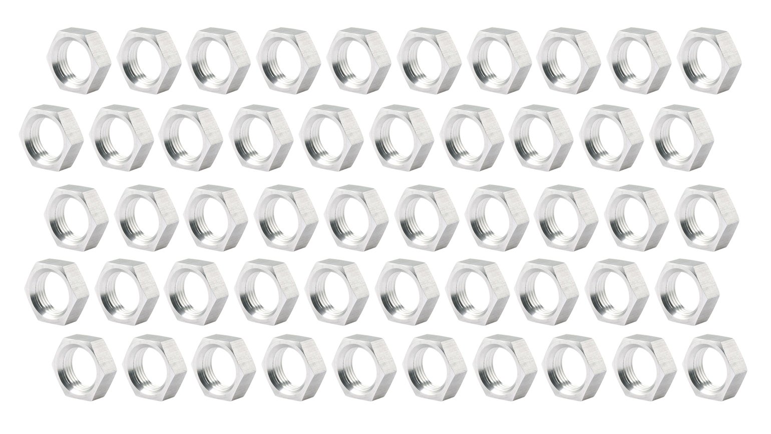 5/8"-18 LH Sm. Hex Steel Jam Nuts by Allstar Performance – 5/8"-18, Alloy Steel, Model ALL18293-50