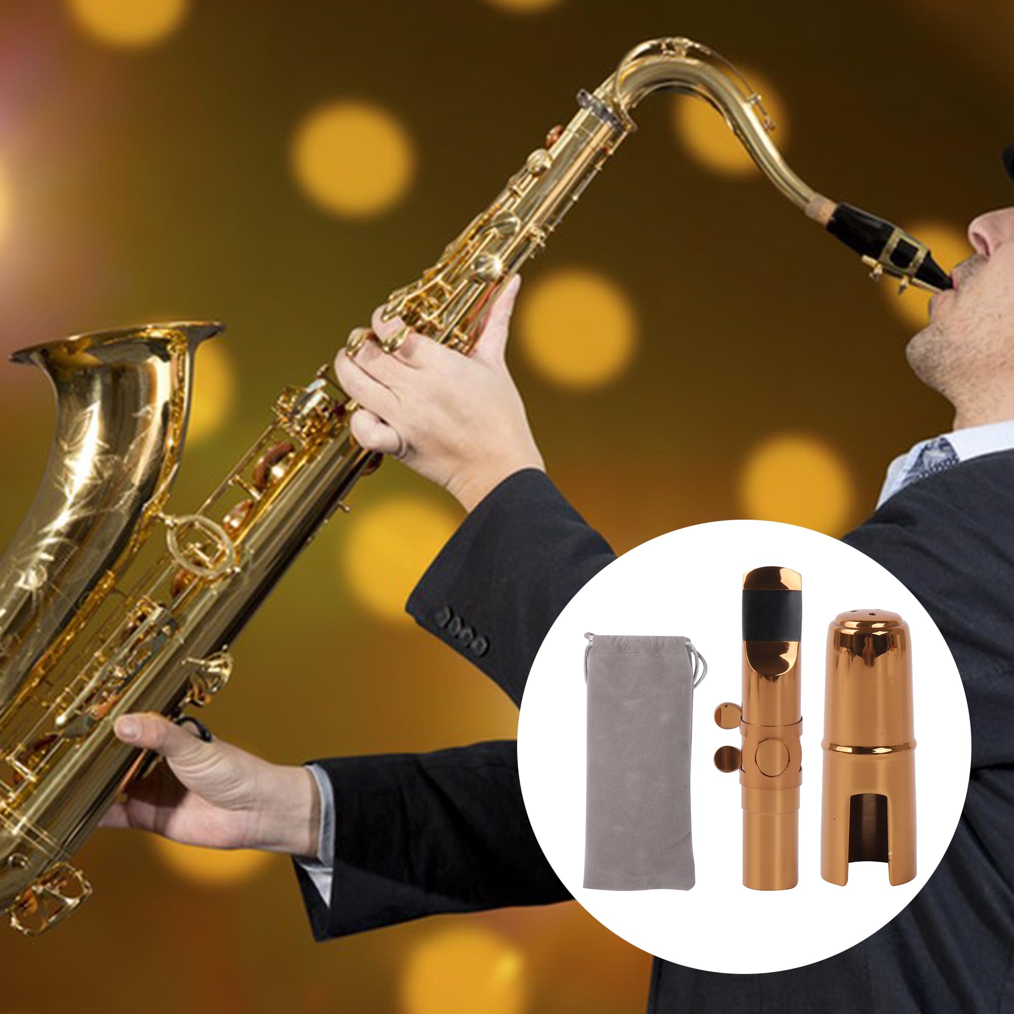LEGATURE BOCCAGLIO SASSOFONO sicure e stabili per parti clarinetto sax