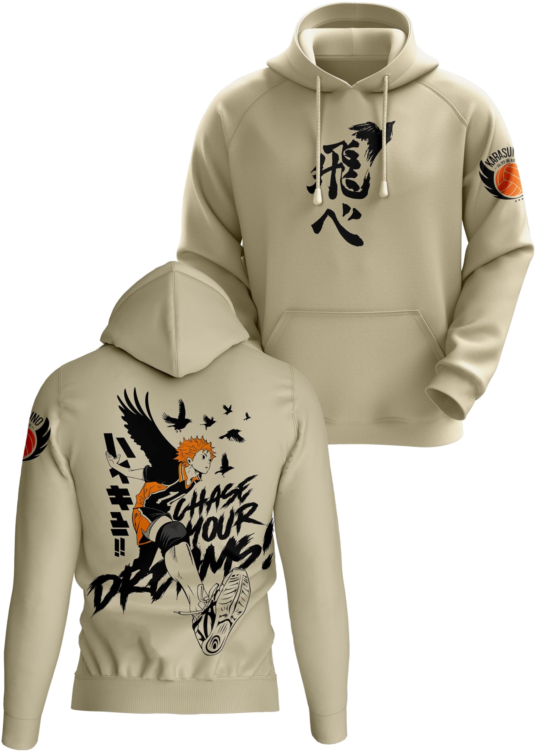crazymonk Shoyo Hinata Anime Hoodie-picture-25