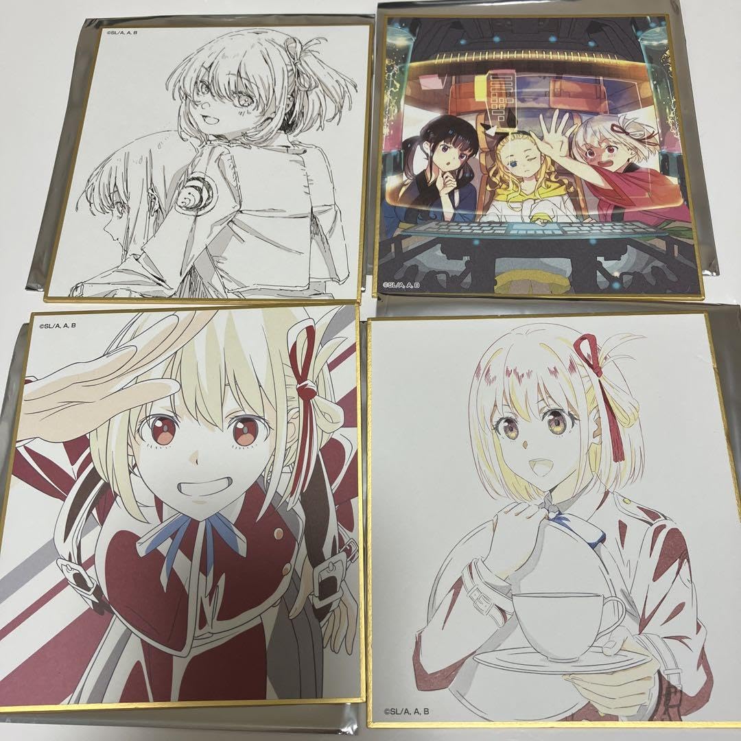 Amazon.co.jp: リコリス・リコイル展 複製ミニ色紙 セット MHX