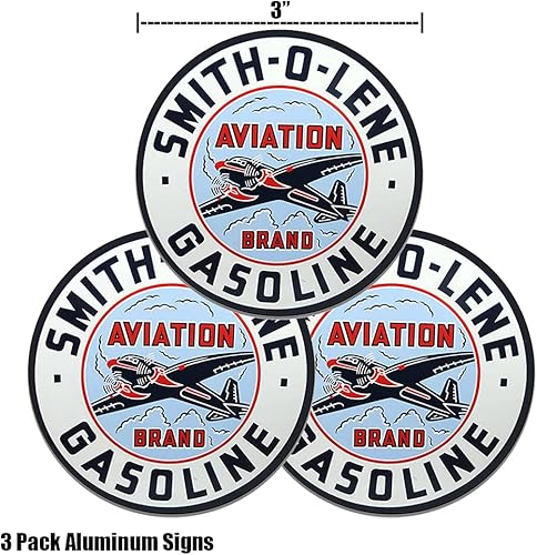 Miniatura 41 de Brotherhood Letrero de gas vintage de reproducción de letreros de metal vintage, letrero redondo de metal para garaje y hogar, 8 pulgadas de