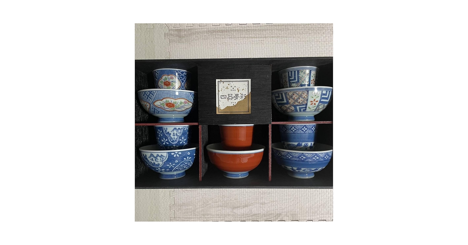 Amazon | ノーブランド品 四器夢彩 有田焼 茶碗湯呑みセット 5客セット Amazon | ノーブランド品 四器夢彩 有田焼 茶碗湯呑みセット 5客セット