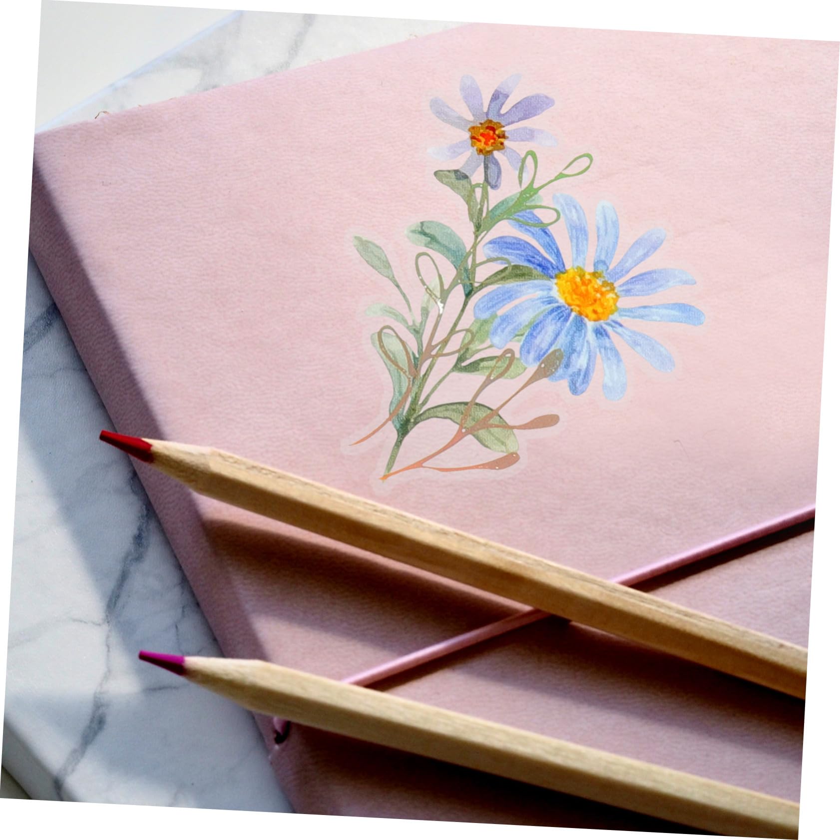 15 Sätze Teiliges Dekorative Aufkleber Wasserdichte Transparente Sticker mit Holografischen Designs für Scrapbooking Journaling und Diy Projekte und Pflanzenmotive