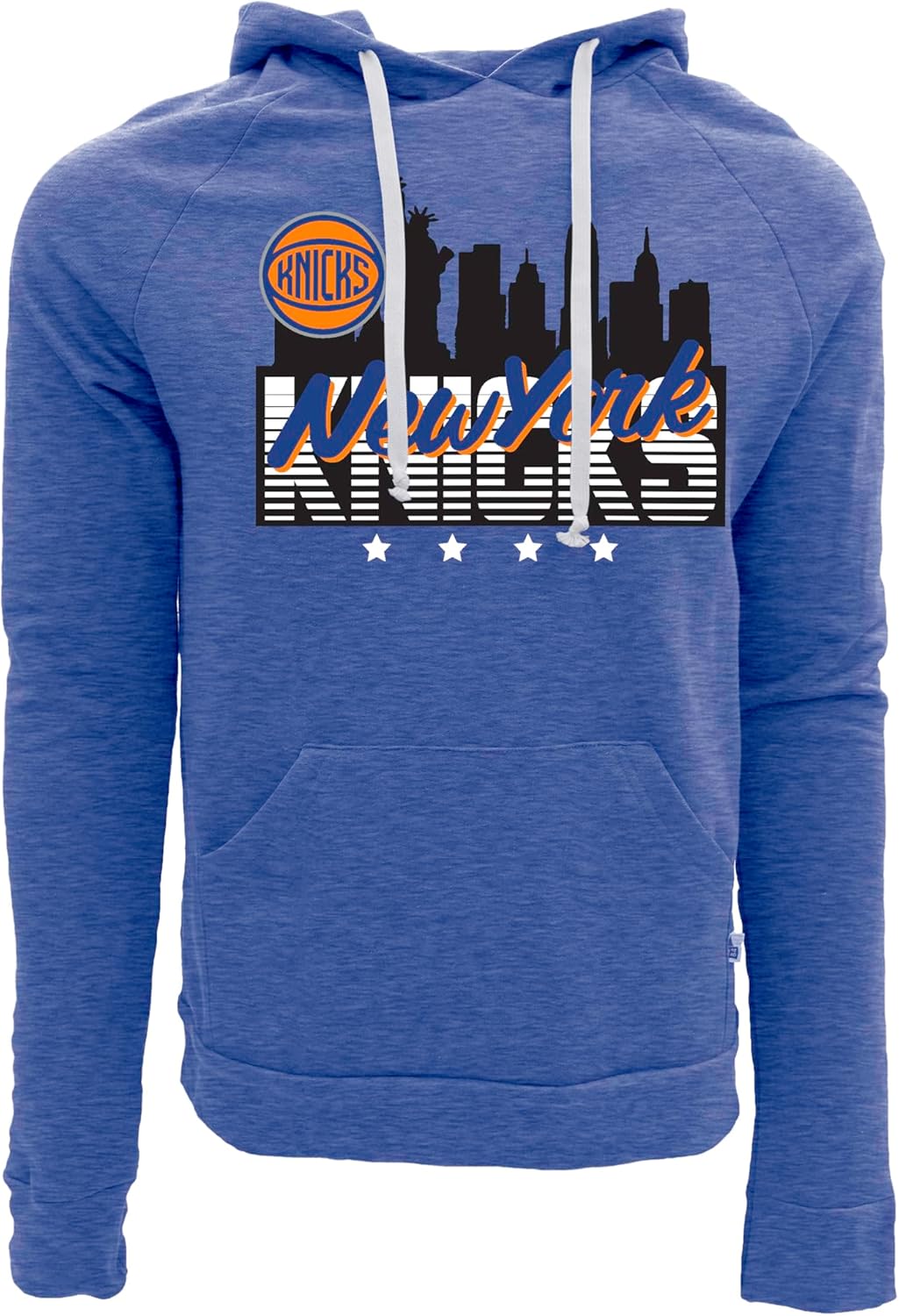 Blue 84 NBA unisex-adult Nba Officially Licensed Tri-blend Hooded Sweatshirt Flyline - Image 2