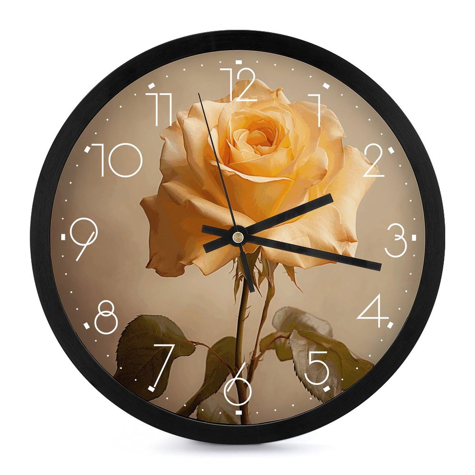Horloge murale silencieuse sans tic-tac pour travailler sans bruit