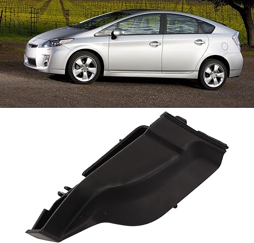 Miniatura 4 de EVGATSAUTO Cubierta de ventilación lateral del capó, cubierta de ventilación lateral de la cubierta de ventilación lateral del capó de goma ABS para