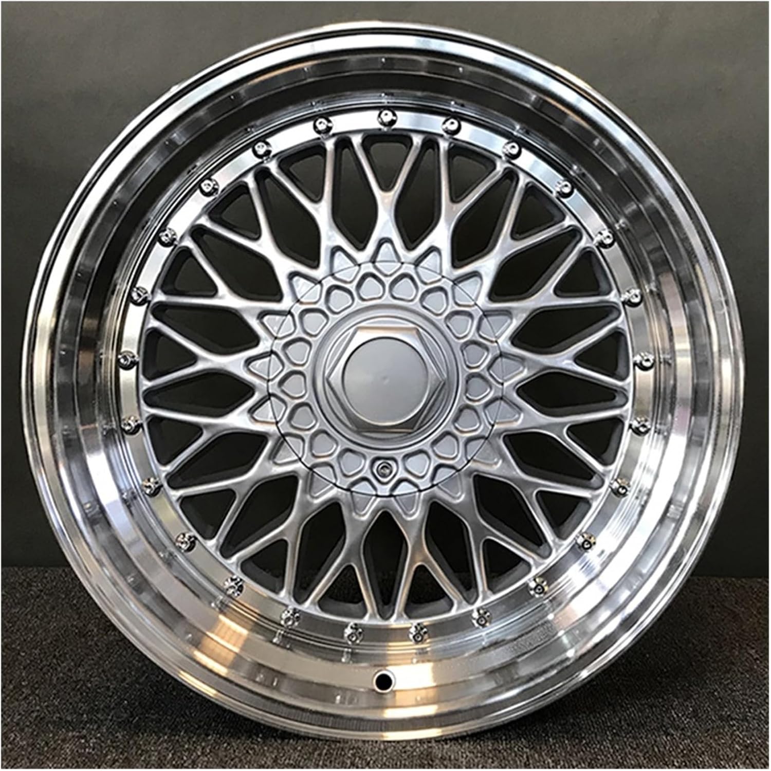 DNHABD 合金ホイールリム自動車用フープアルミ合金リム 15 インチ 