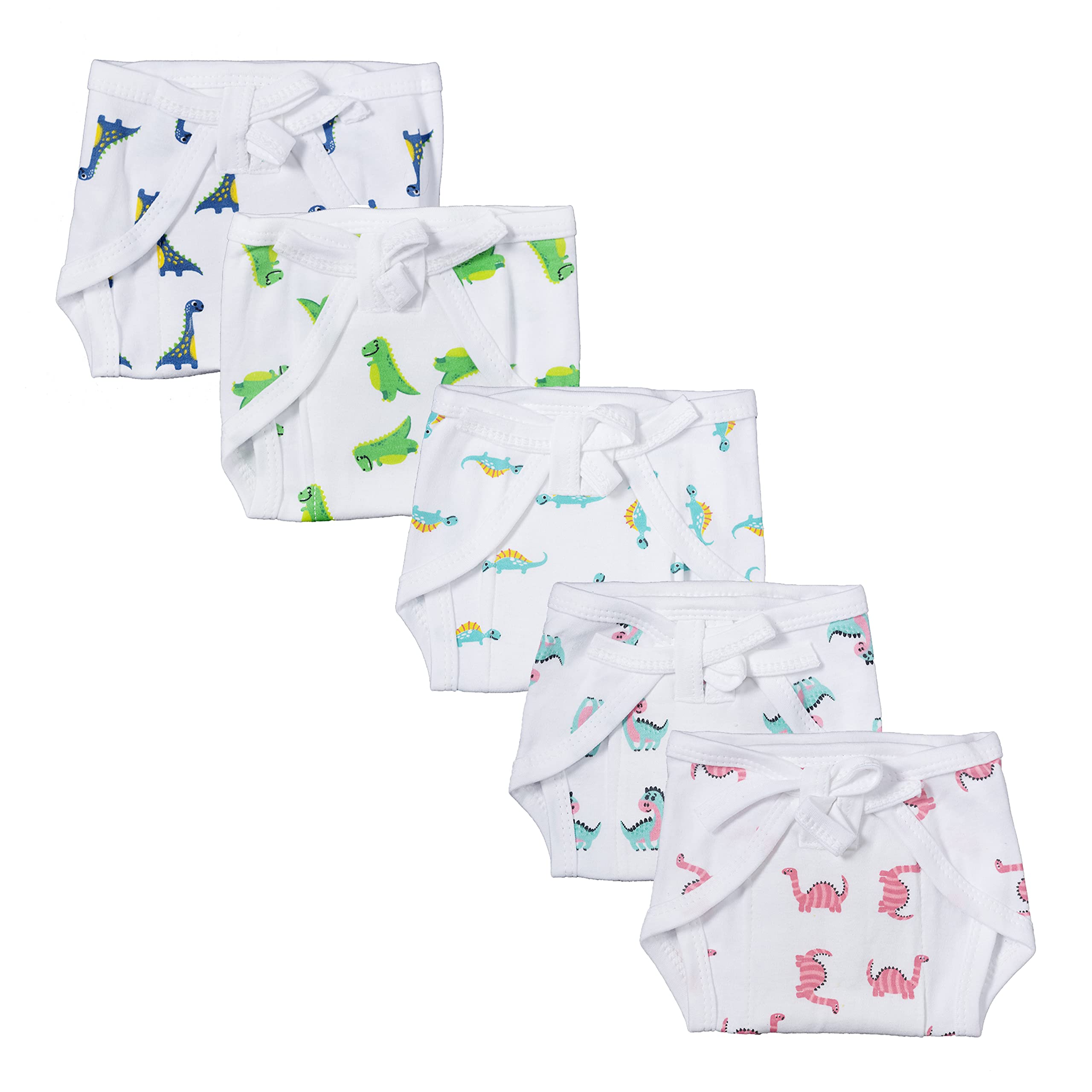 Babby Shebby Cotton Cloth Diapers Nappy Langot Padded Washable and Reusable Multicolour (3 to 6 Month)