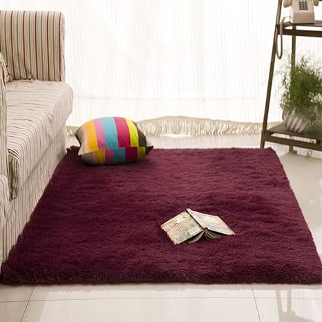 Amazon カーペット洗える ラグマットシャギー 滑り止め付き 100 200cm 夏 冷房対応 ふわふわ センターラグ 超柔らか 室内 おしゃれ 厚手 多色 絞り染め シャギー ラグカーペット リビング 寝室 キッチン カラー センターラグ 床暖房対応 ラグ カーペット オンライン通販