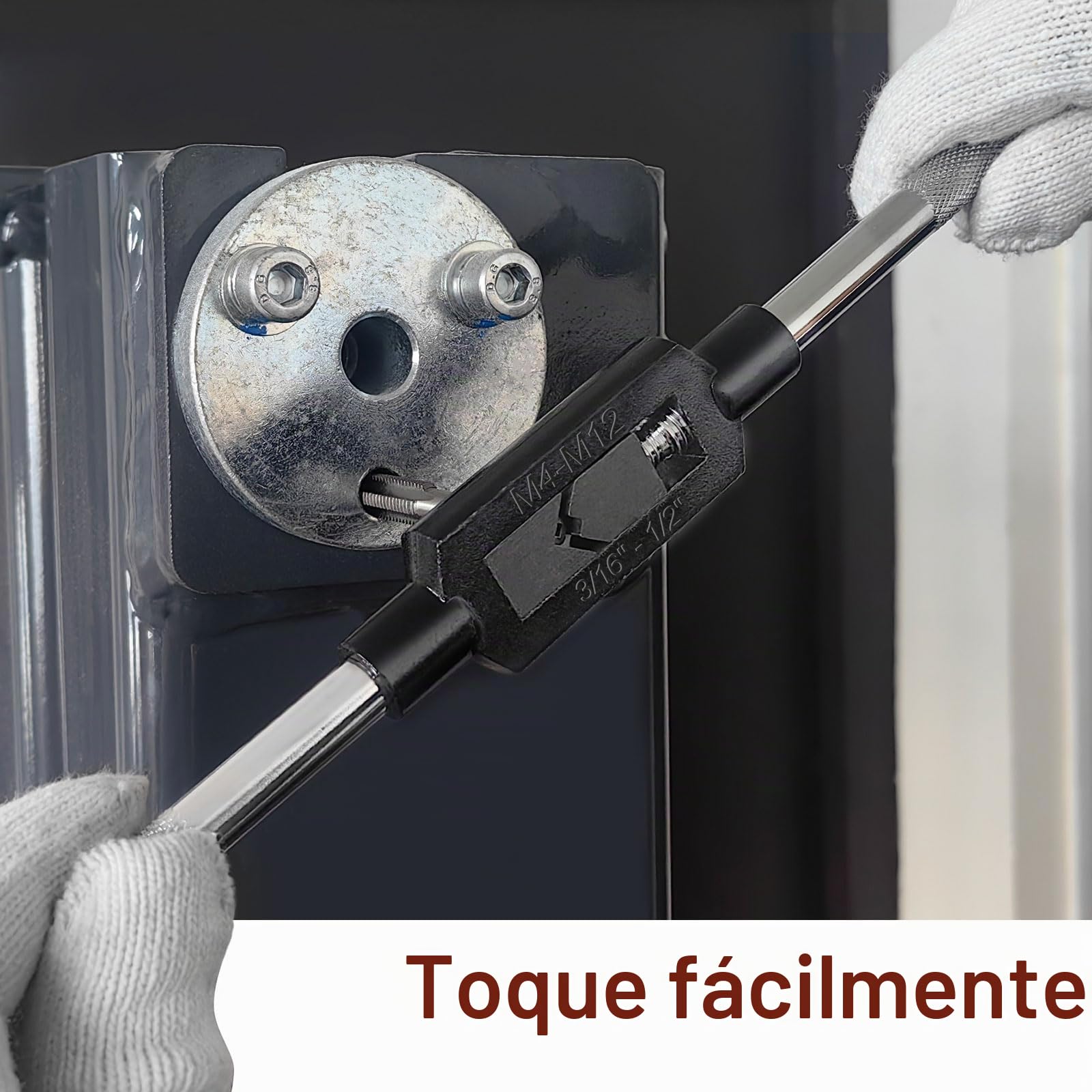Gunpla Juego de 48 Piezas de Terrajas y Machos de Roscar Métrico M3-M12, Acero de Aleación de Tungsteno, Herramientas para Hacer Roscas