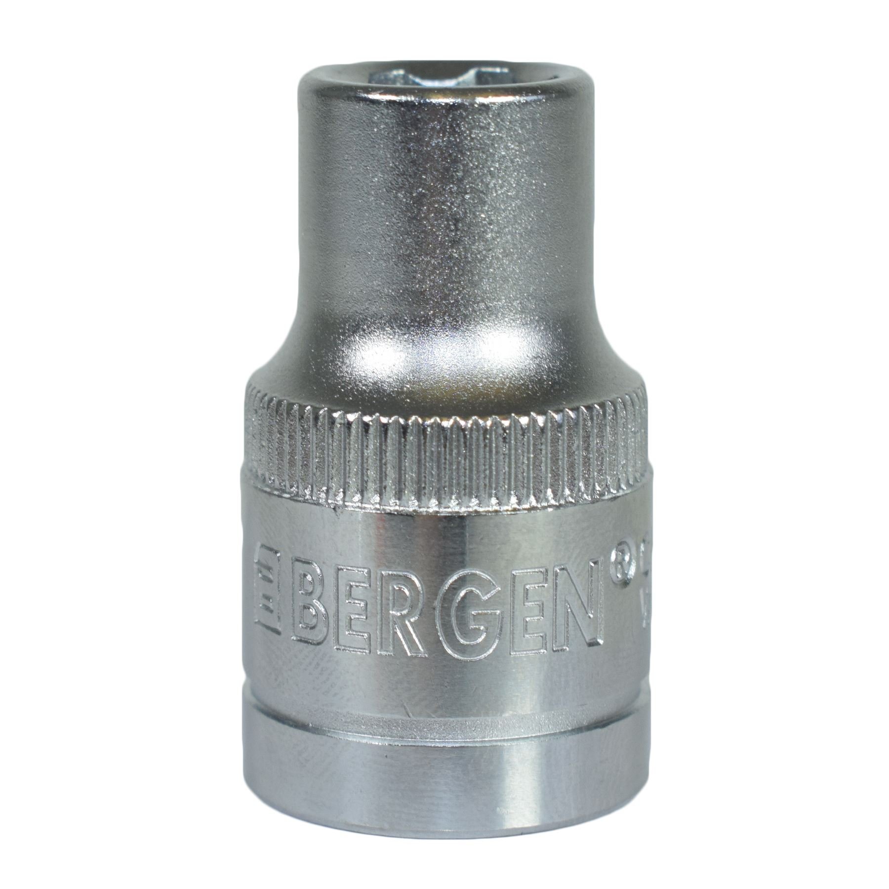 B&Q -  1/2" Drive 10mm Metric Super Lock Shallow 6-Sided Single Hex Socket Bergen