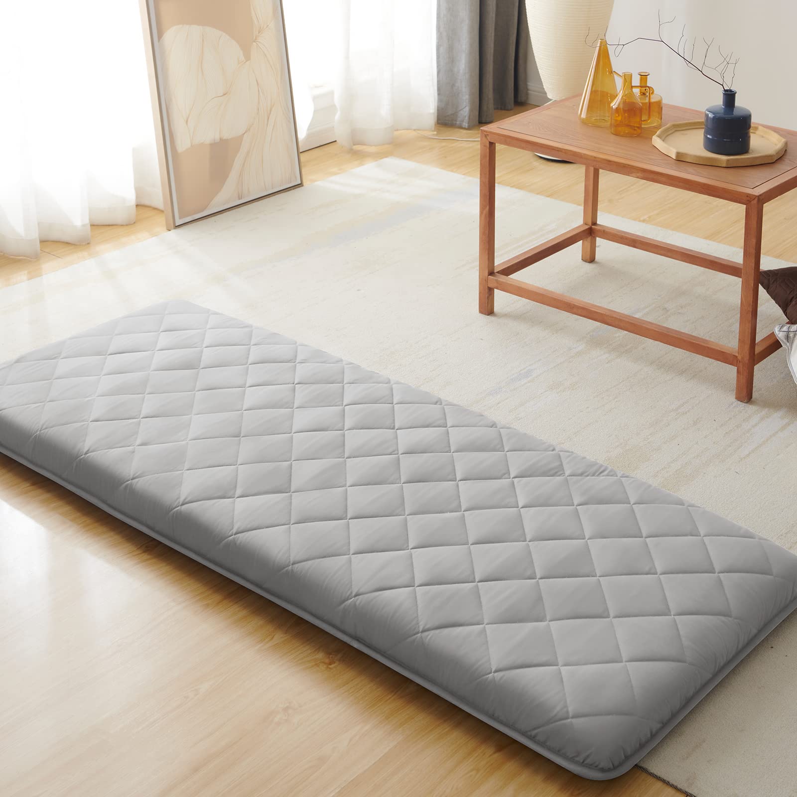 Amazon.co.jp: 長座布団 68×180cm ごろ寝マット 軽量 ごろ寝座布団 お