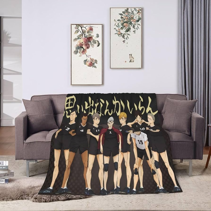 Amazon|ハイキュー 稲荷崎 ブランケット フランネル 多機能フランネル Amazon|ハイキュー 稲荷崎 ブランケット フランネル 多機能フランネル