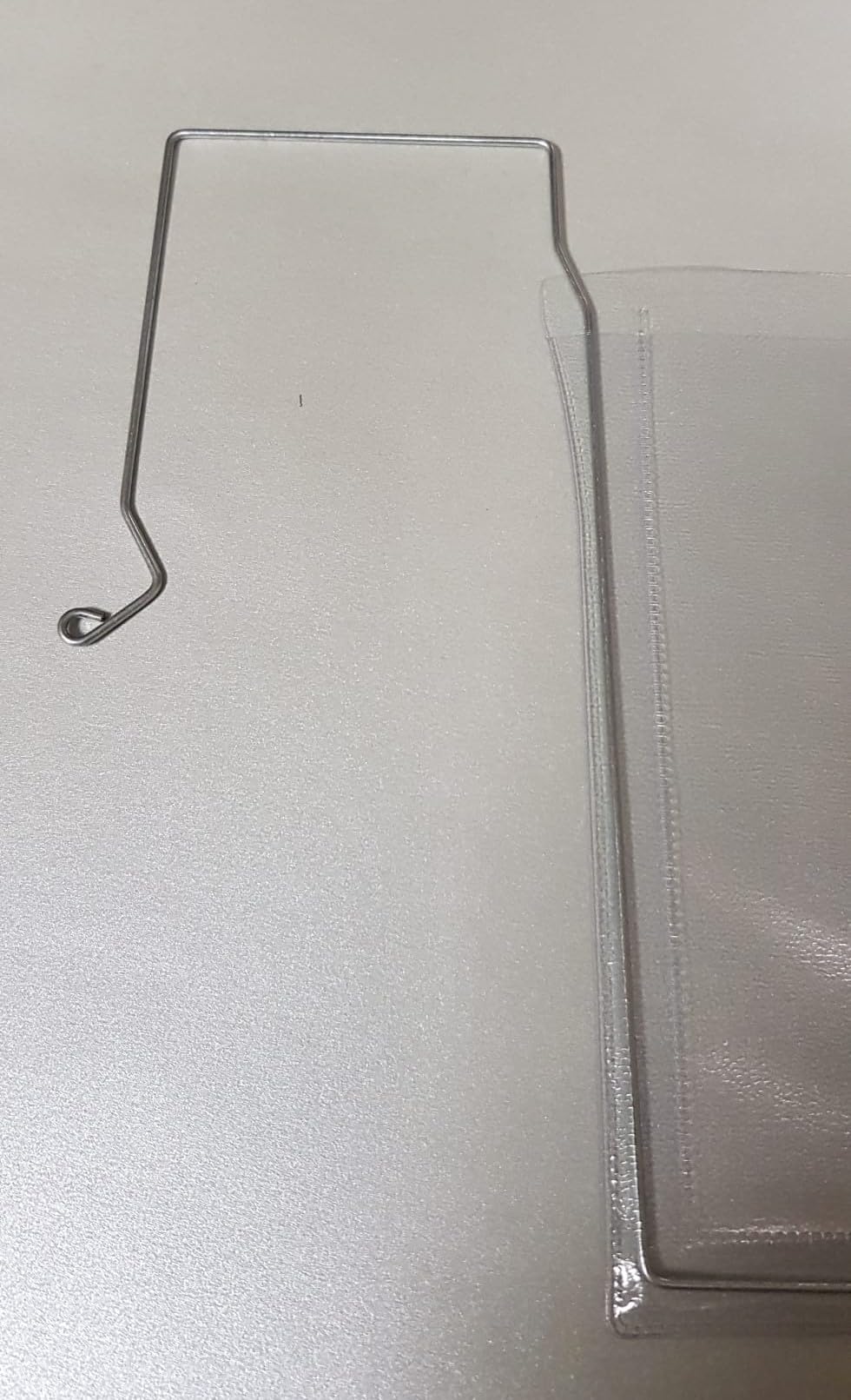 50x A5 Drahtbügeltasche (ohne Klappe), passend für A5 Querformat geeignet für z.B. Gitterboxen, Regale und Paletten