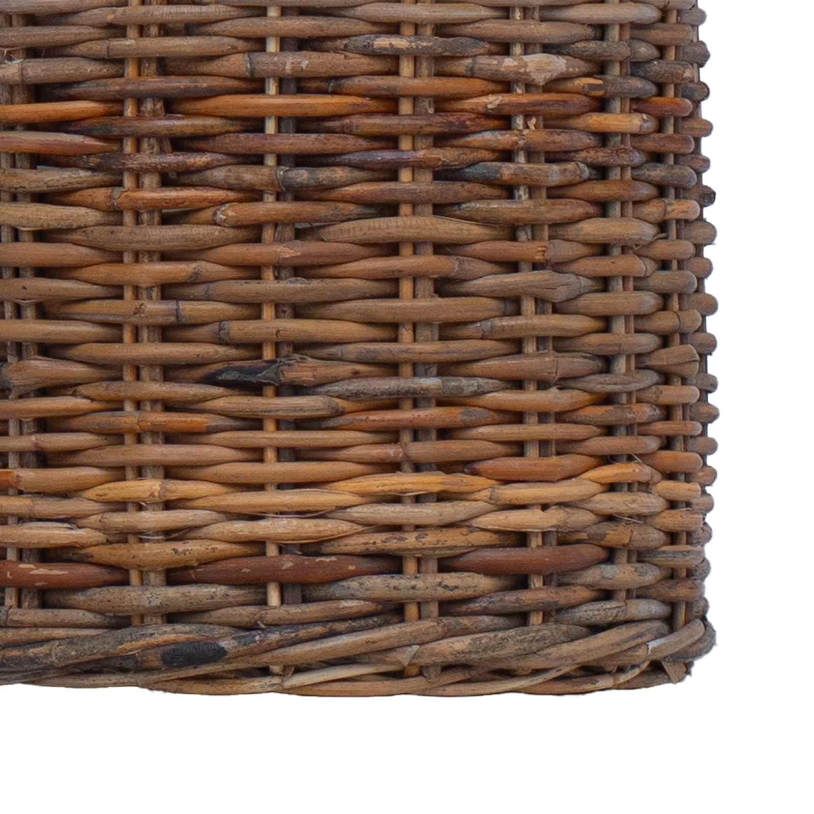 Generisch Blumentopf Körbchen mit Speicher 2 pcs Braun Lacak Rattan,Heim & Garten,Dekoration,Körbe-42020952