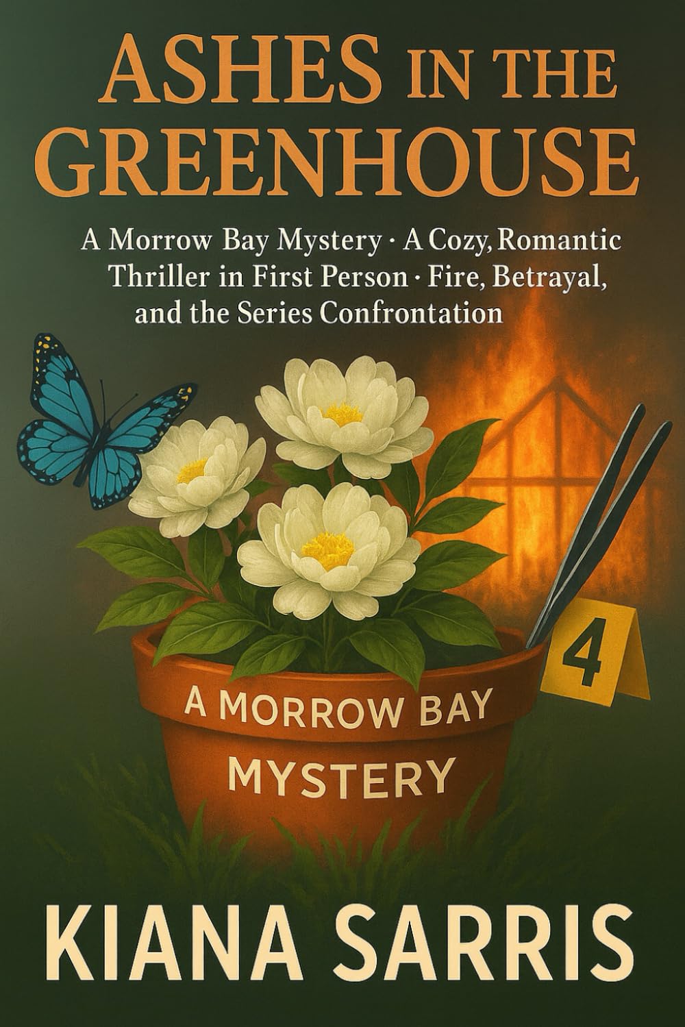 Ashes in the Greenhouse: A Morrow Bay Mystery — A Cozy, Romantic Thriller in First Person; Fire, Betrayal, and the Series Confrontation: 4 (MORROW BAY MYSTERIES SERIES)