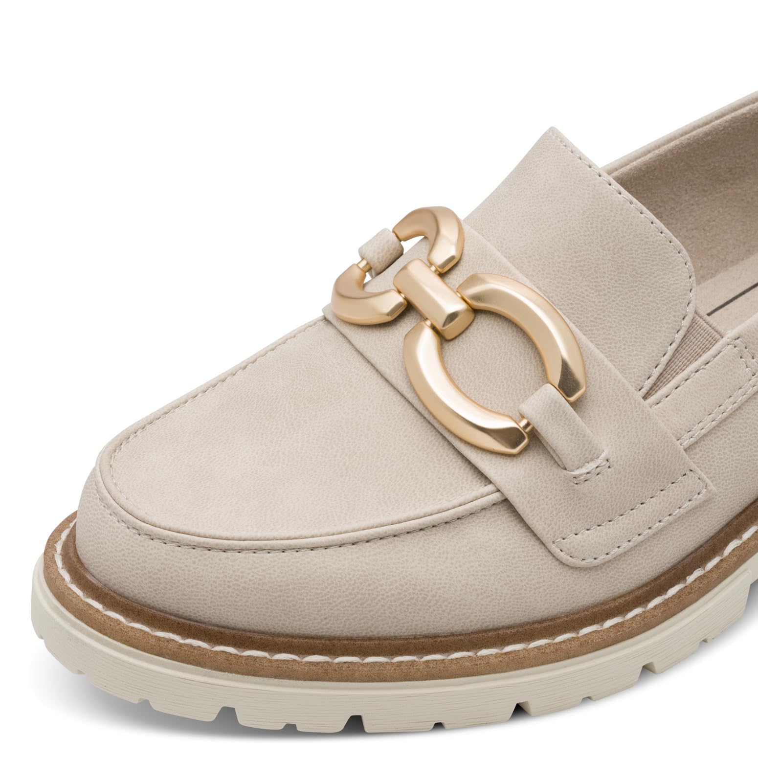 Jana Damen Slipper mit Blockabsatz Vegan