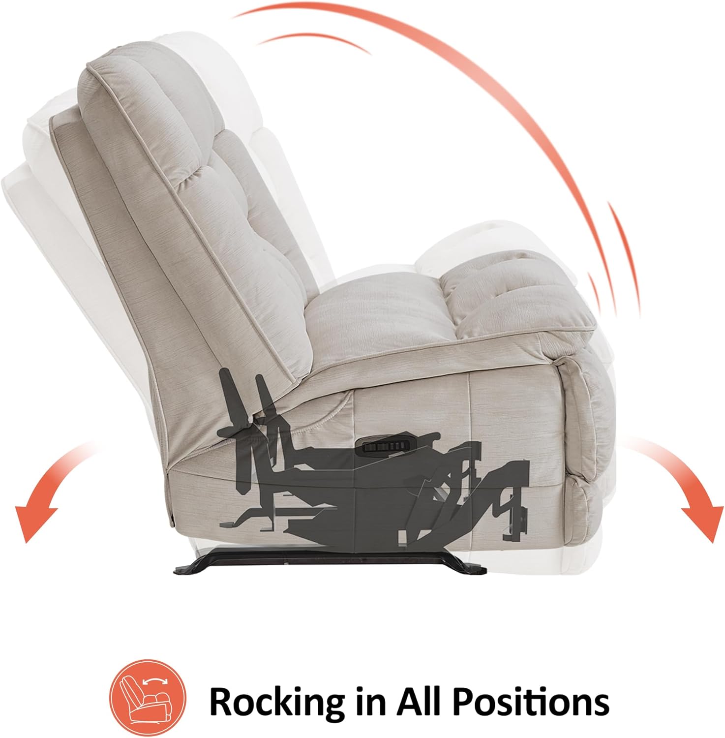 MCombo PR607 Recliner LED Ambient Lighting
