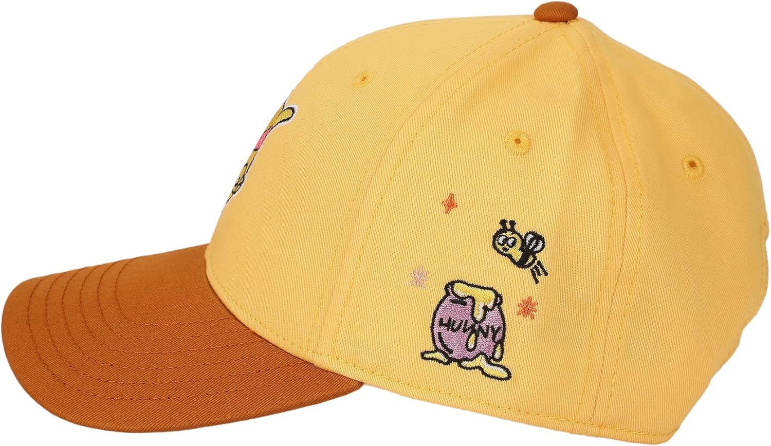 Winnie The Pooh Toothbrush Embroidery Cotton Twill B2 Ball Cap Traditional Adjustable - Image 3