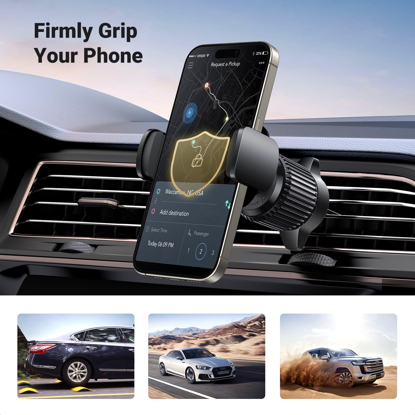 UGREEN Car Phone Holder Air Vent - Image 2