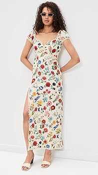 gingham midi dress australia Petal and Pup Women's Kinslee Midi Dress