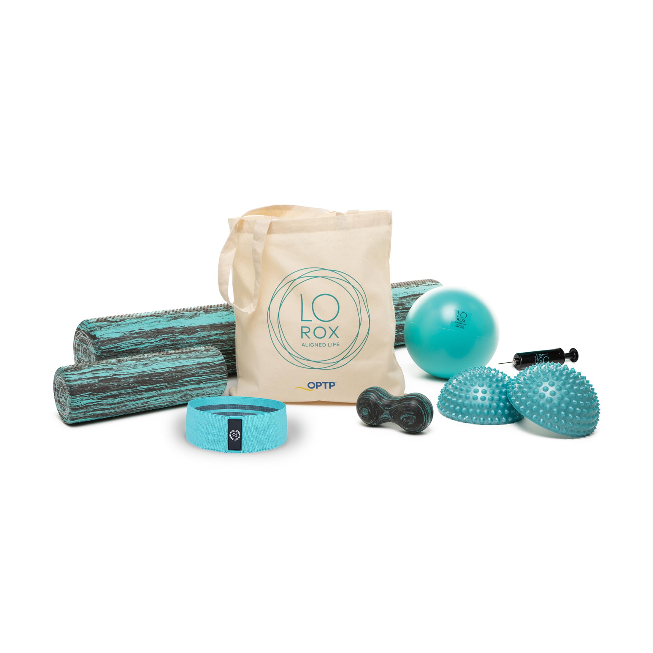 OPTP LO ROX Aligned Life Set and Kit - Exercise, Massage and self-Care Products from Lauren Roxburgh