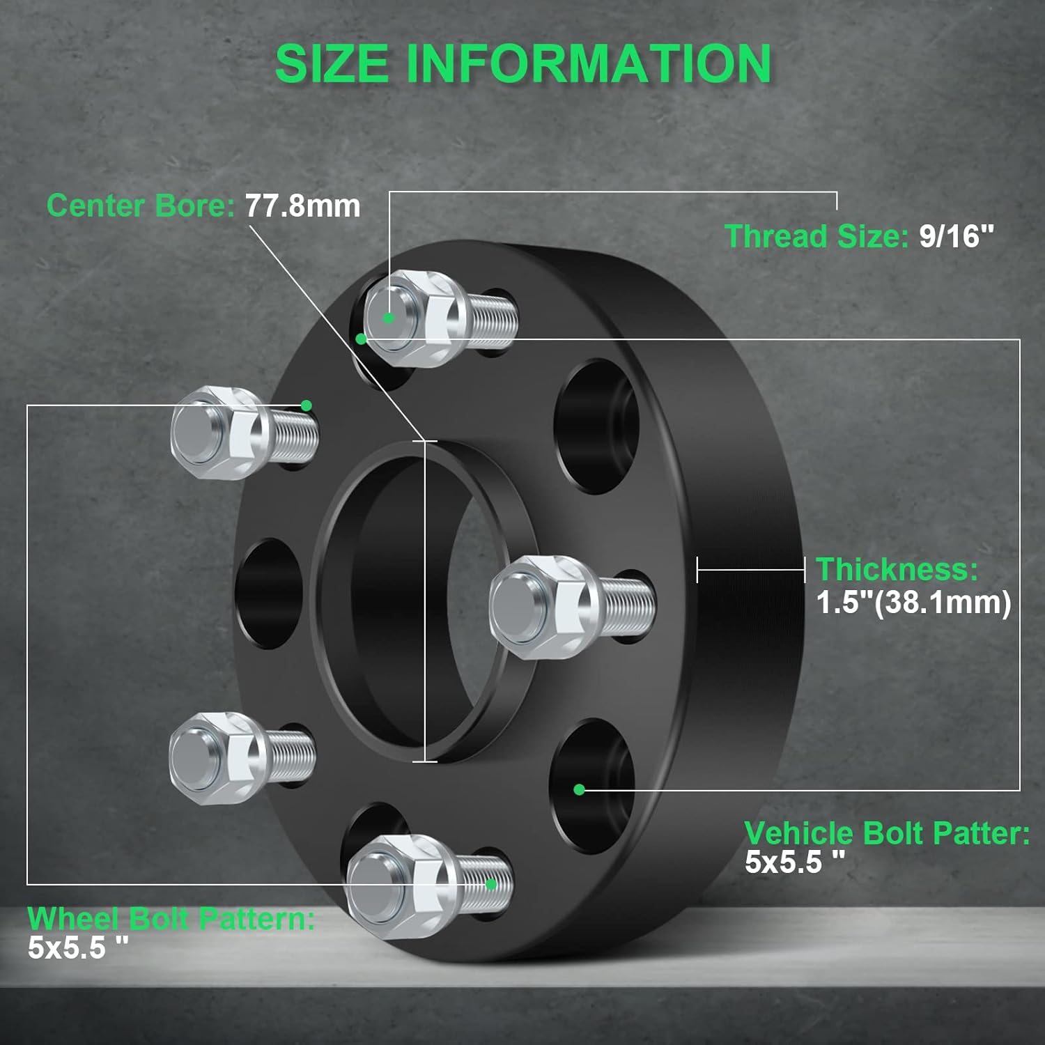 4PCS 4x108 to 4x100 Wheel Spacer Adapter 1 inch Thread Size 12x1.5 Compatible with for Contour Wheel Adapter 95-00 for EcoSport 18-19 for Cougar Wheel Adapter 99-02