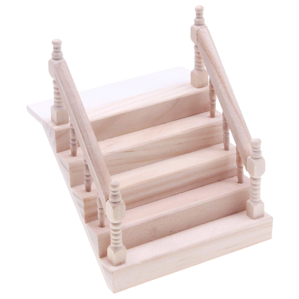 Lot De 2 échelles Miniatures En Bois Pour Maison De Poupée, Décoration Jardin De Fée Et Maquette